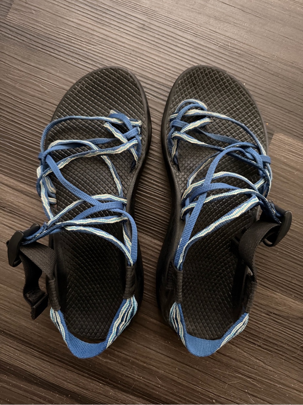 Chaco Blue Wave strappy ZX/2 Dual adjustable strap sandals women’s size 8